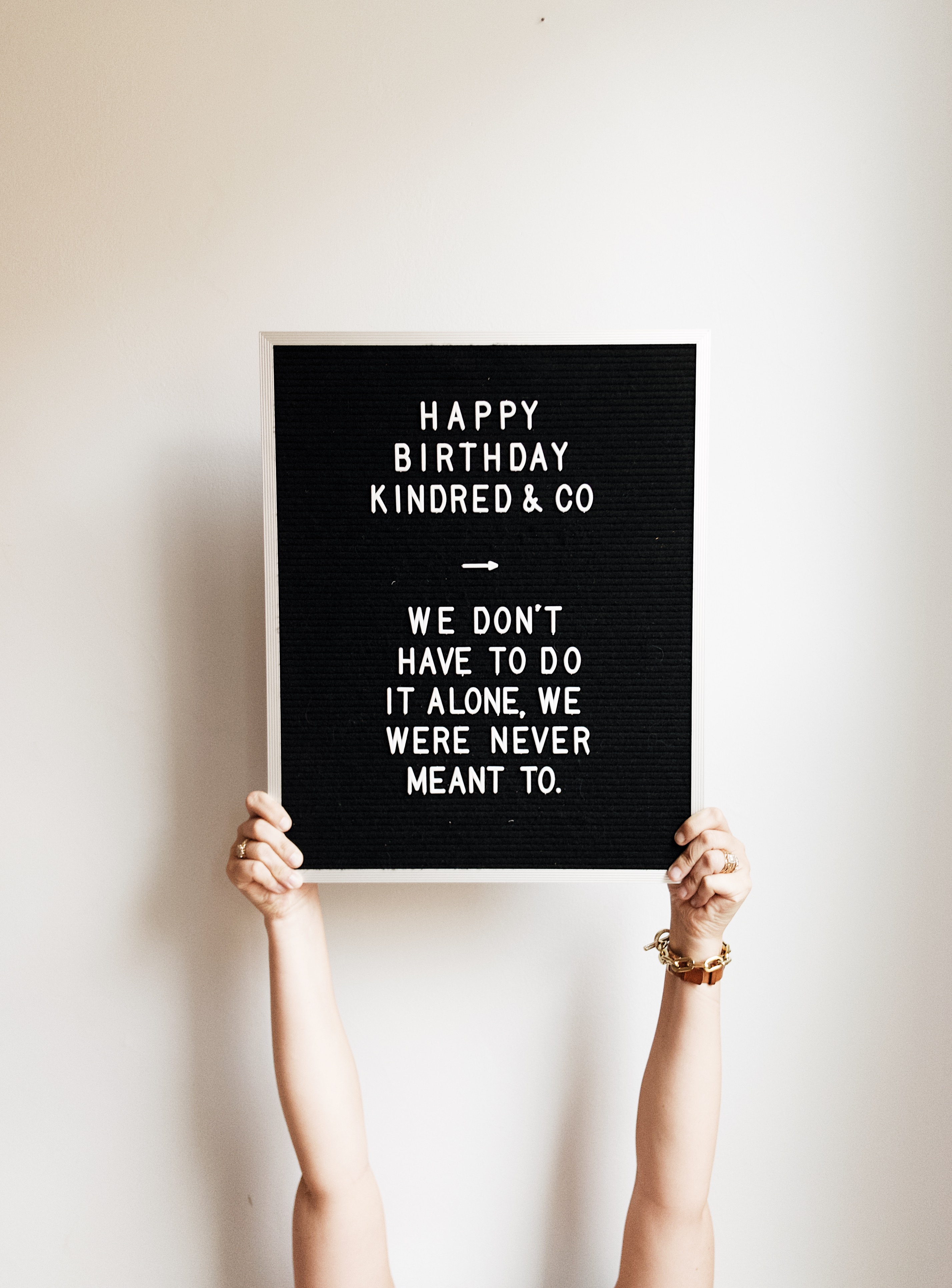 Kindred + Co. Birthday